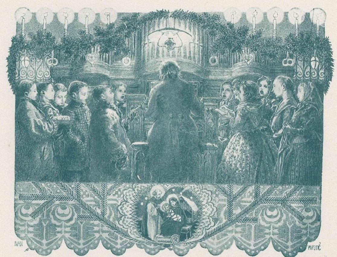 V bozicni nocin od Ivan Vavpotic