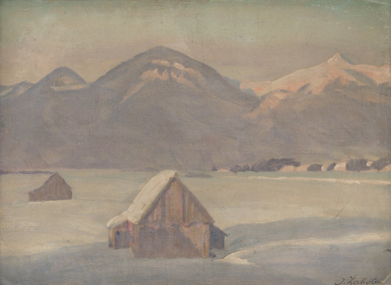 Tatry v zimě Slovenščina: Tatry v zime od Ivan Zabota