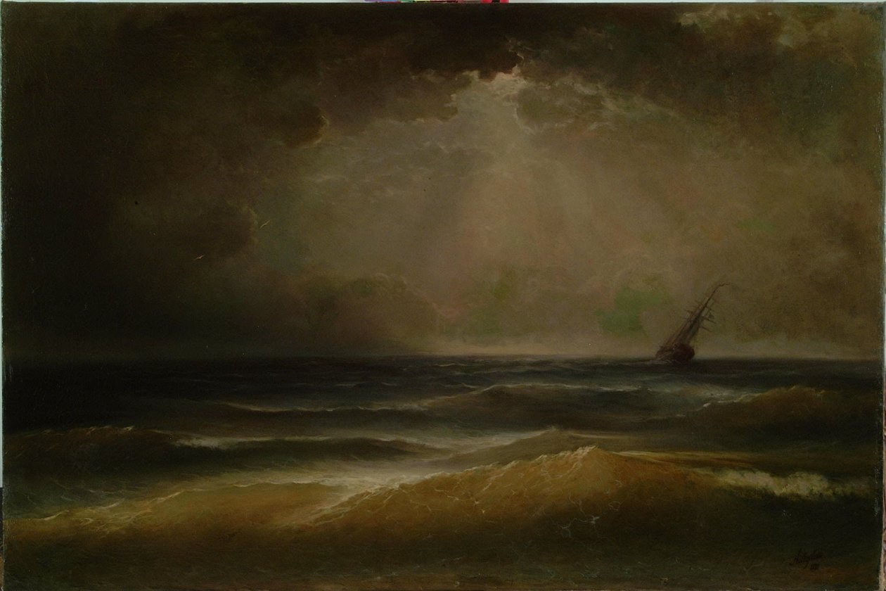 Bouře od Ivan Aivazovsky