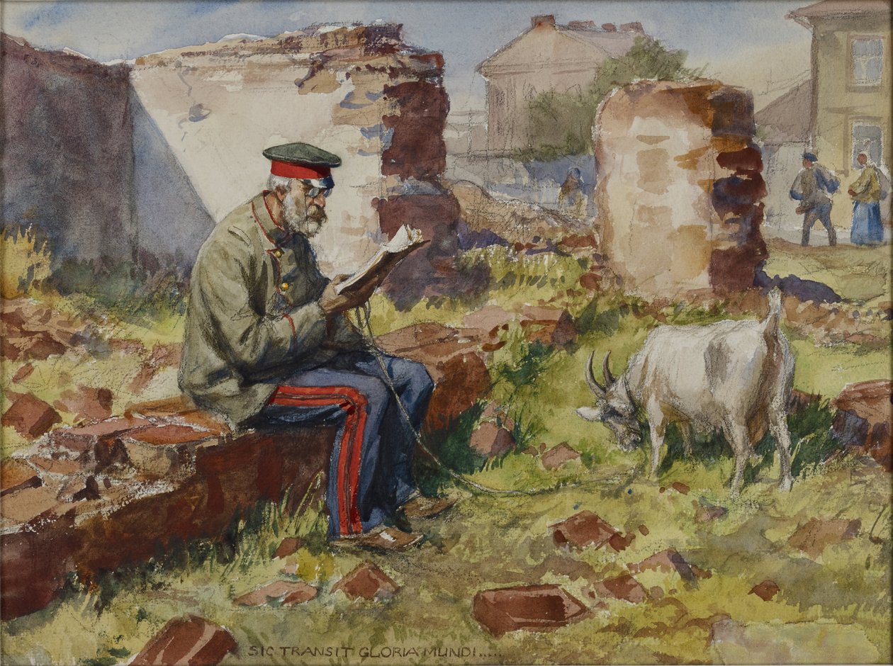 Sic transit gloria mundi (Tak přechází sláva světa) od Ivan Alexeyevich Vladimirov