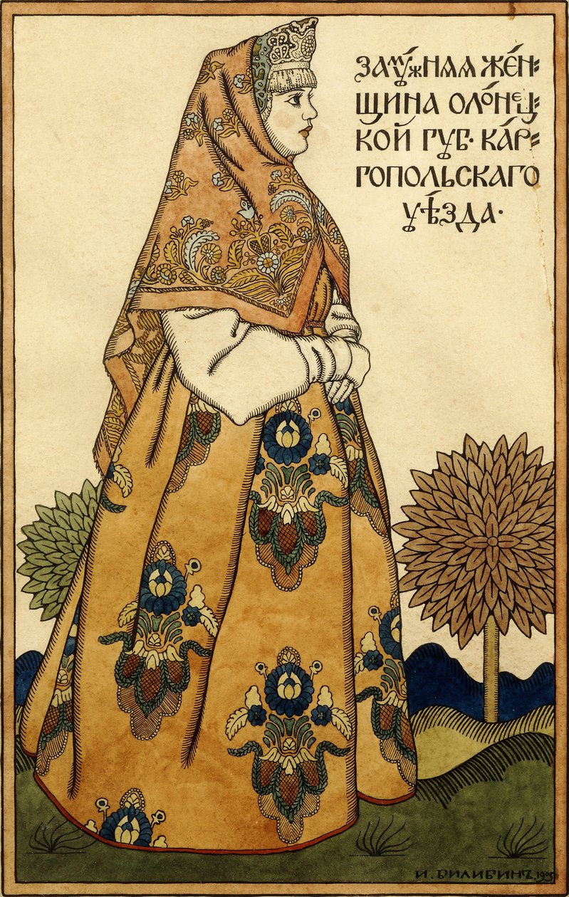 Vdaná žena vlády Olonců, Kargopol