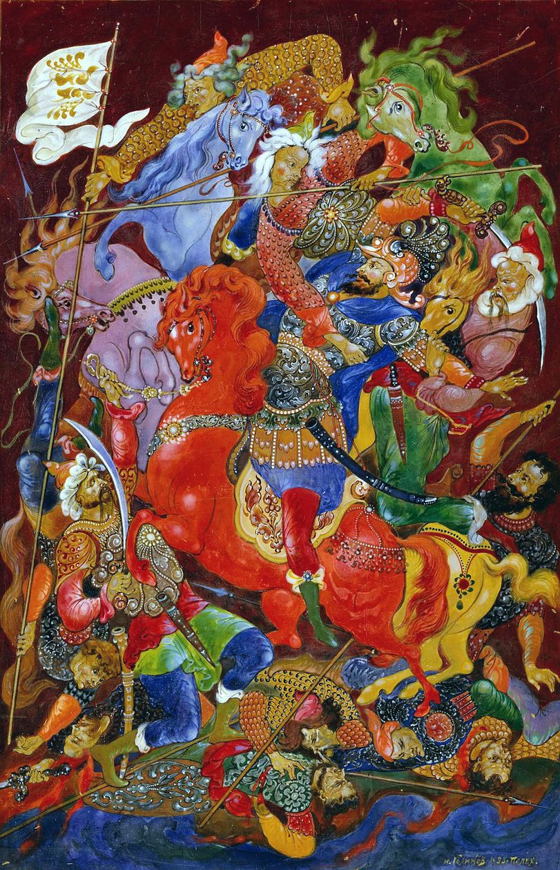 Zajetí knížete Igora, 1932-1933. od Ivan Ivanovich Golikov