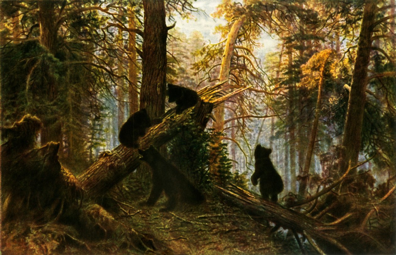 Ráno v borovém lese, 1889, 1965. od Ivan Ivanovich Shishkin