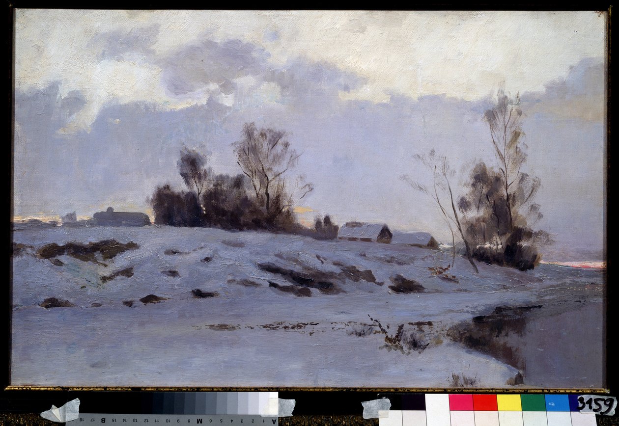 Brzké jaro. Obraz Ivana Ivanoviče Yendogurova (1861-1898), olej na plátně, ruské umění 19. století. Státní Treťjakovská galerie, Moskva. od Ivan Ivanovich Yendogurov