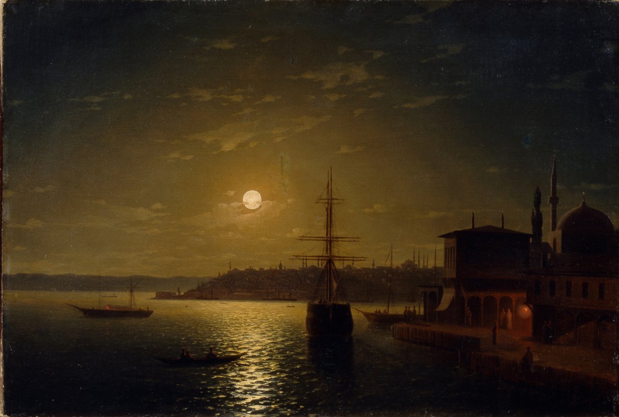 Zlatý roh. Turecko po roce 1845 od Ivan Konstantinovich Aivazovsky
