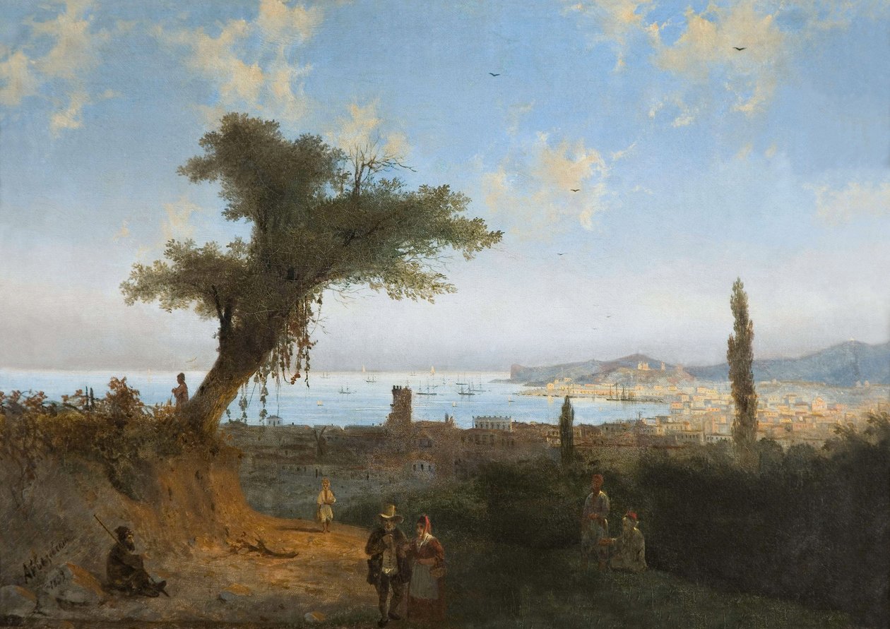 Old Feodosia (Feodosie ou Theodosie) par Aivazovsky, Ivan Konstantinovich (1817-1900) od Ivan Konstantinovich Aivazovsky