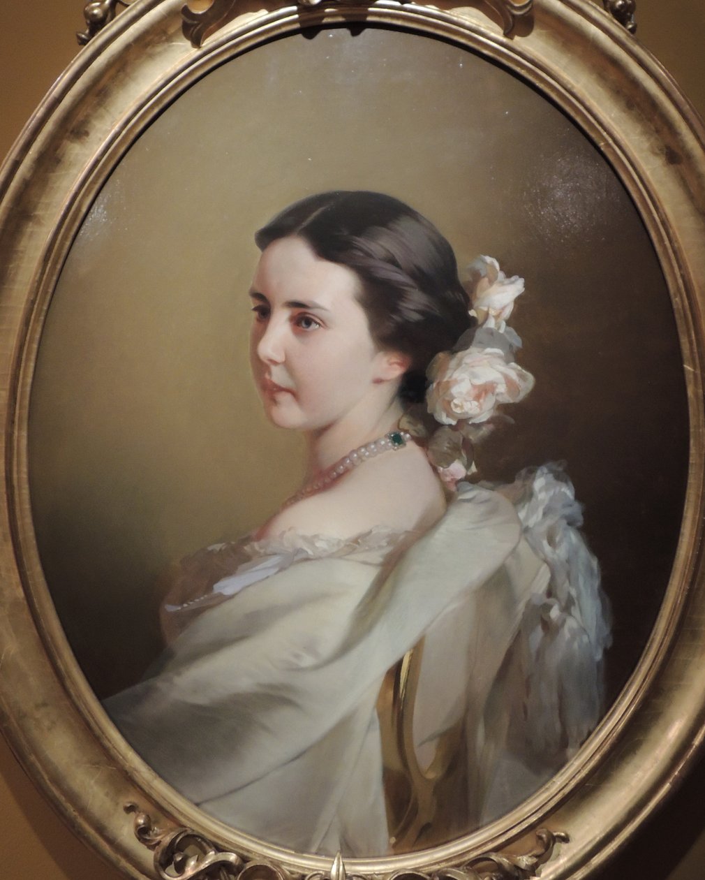 Portrét Jekatěriny Fedorovny Tyutcheva 1835-1882, polovina 50. let 19. století od Ivan Kosmich Makarov