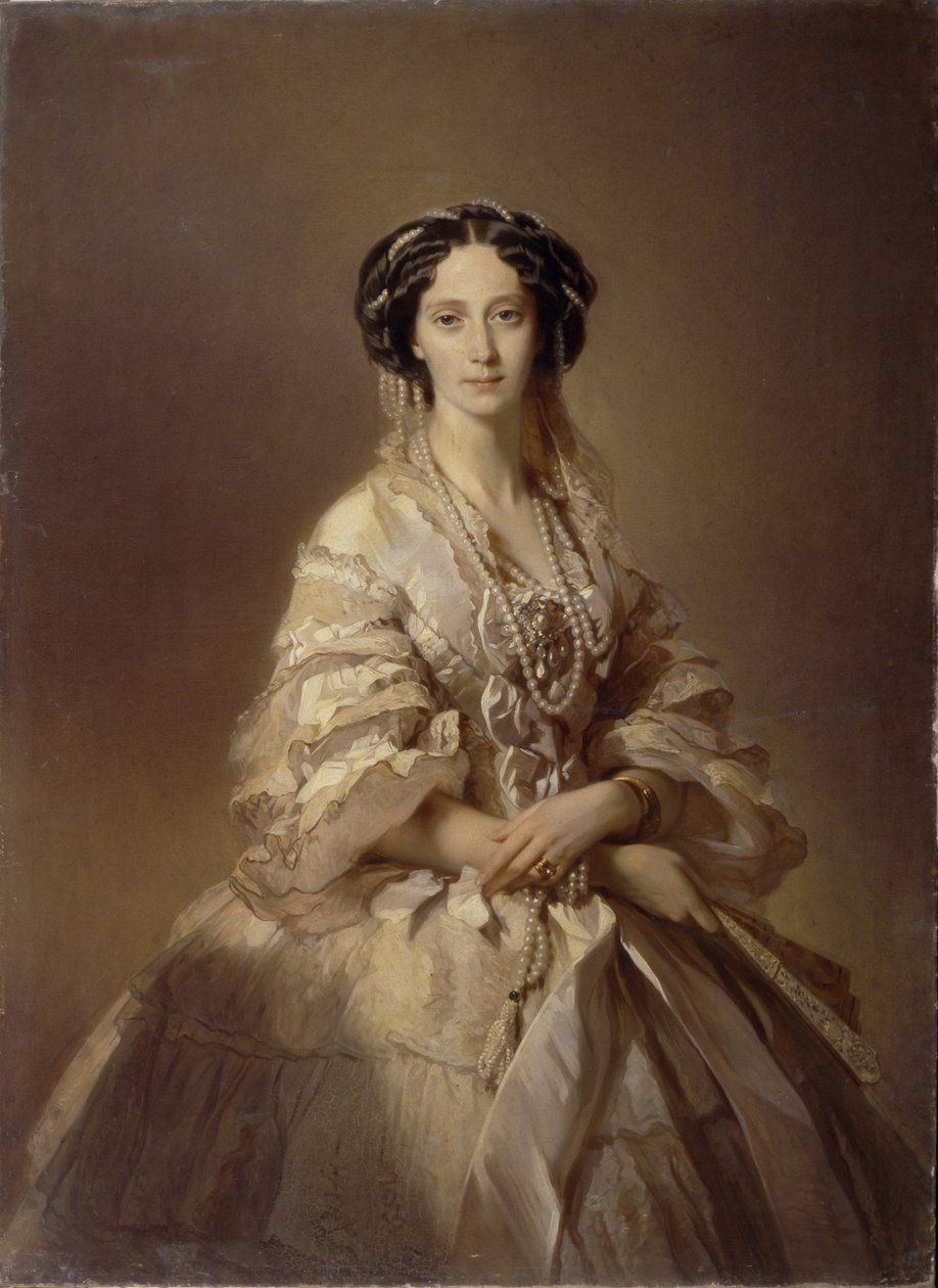 Portrét Marie Alexandrovny 1824-1880, císařovny Ruska od Ivan Kosmich Makarov