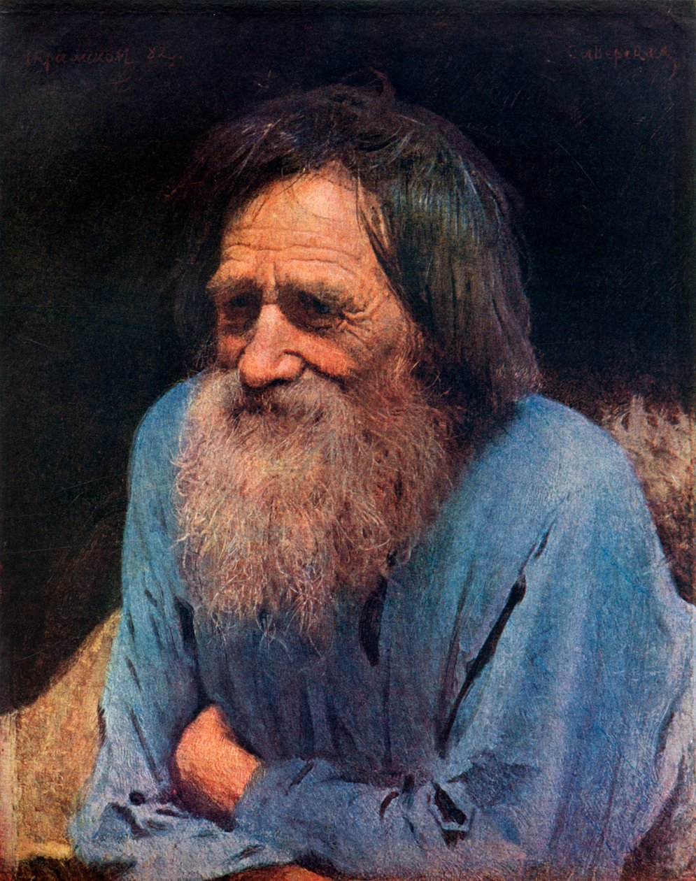 Mina Moiseev, 1882, 1939. od Ivan Kramskoy