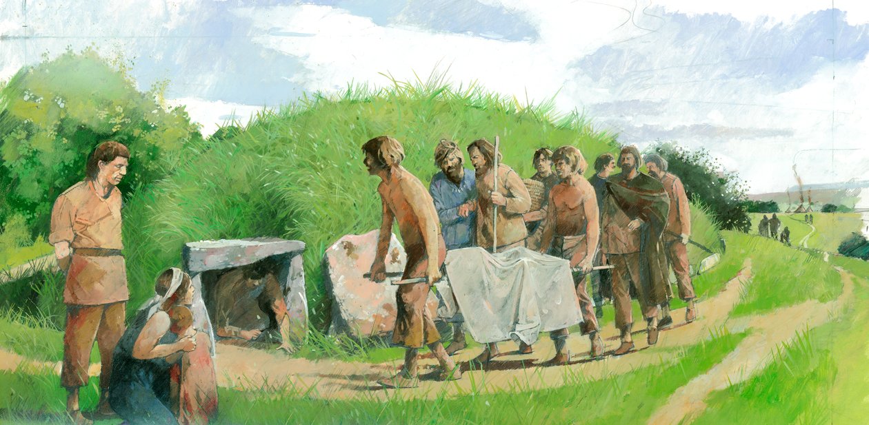 Artušův kámen, pravěk, c1990-2010 od Ivan Lapper