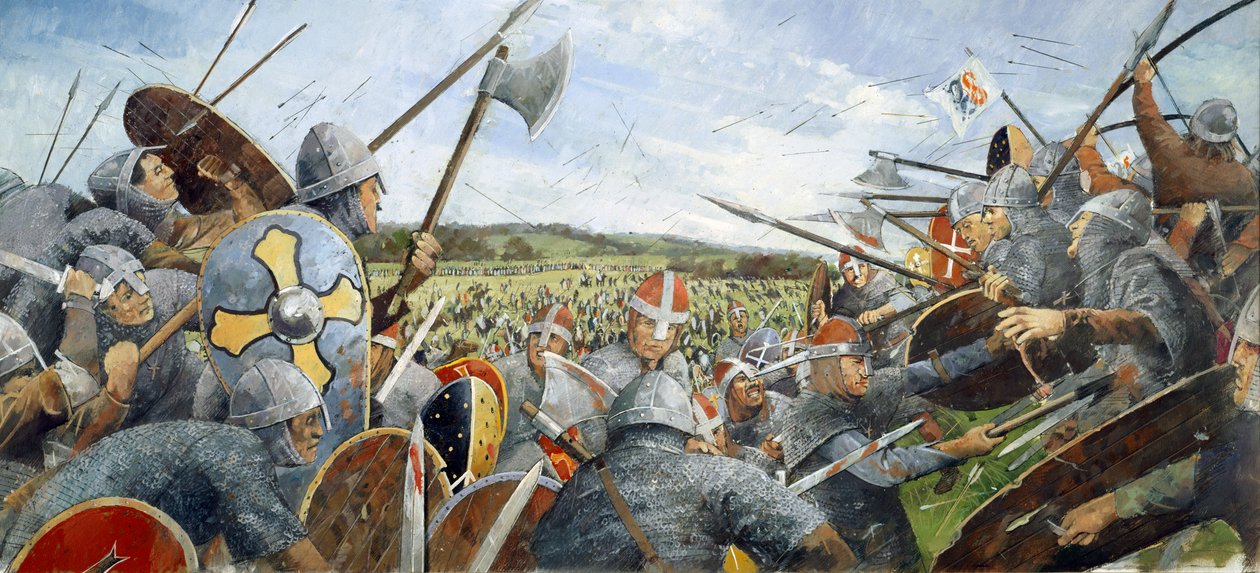Bitva u Hastings, 1066, c1990-2010 od Ivan Lapper