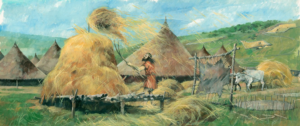 Grimspound, doba bronzová, c1990-2010 od Ivan Lapper