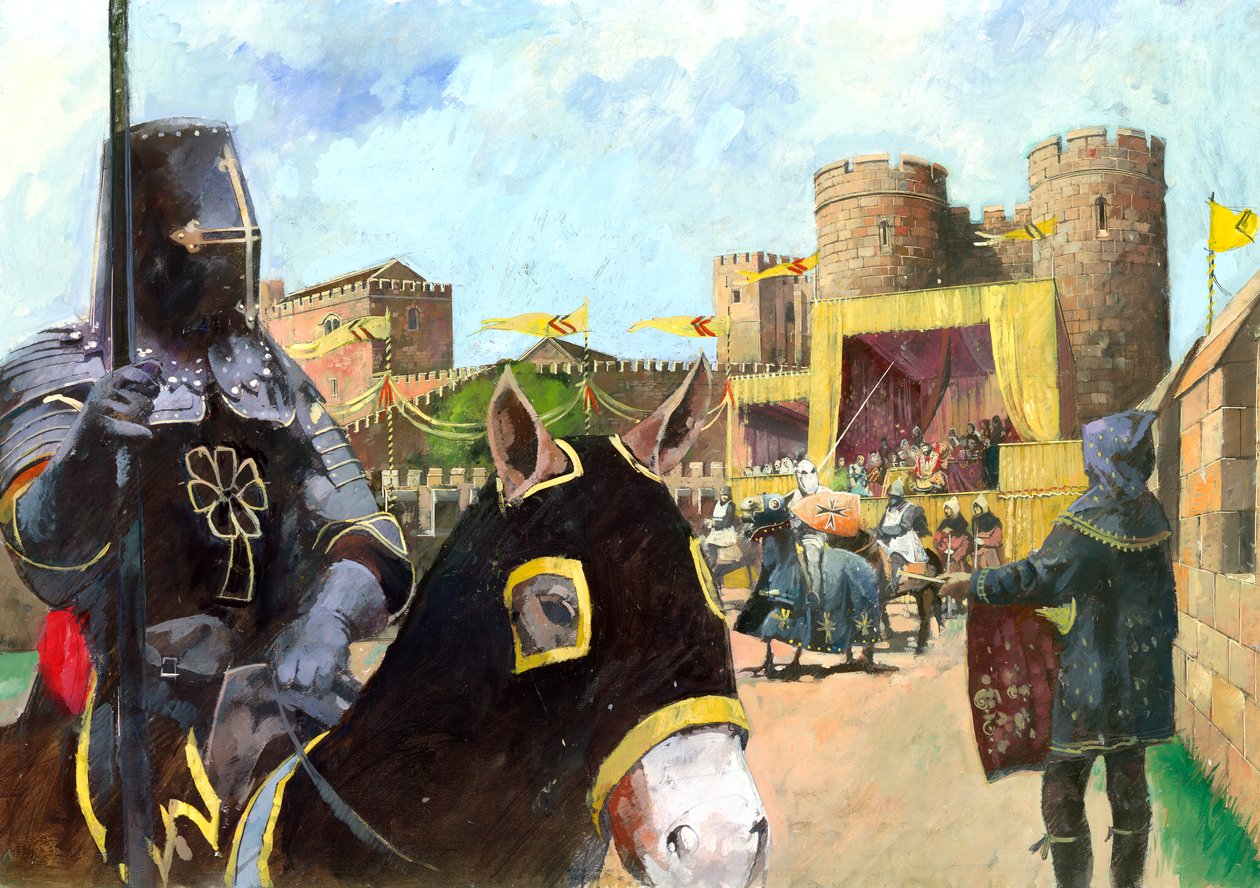 Hrad Kenilworth, c14. století c1990-2010 od Ivan Lapper