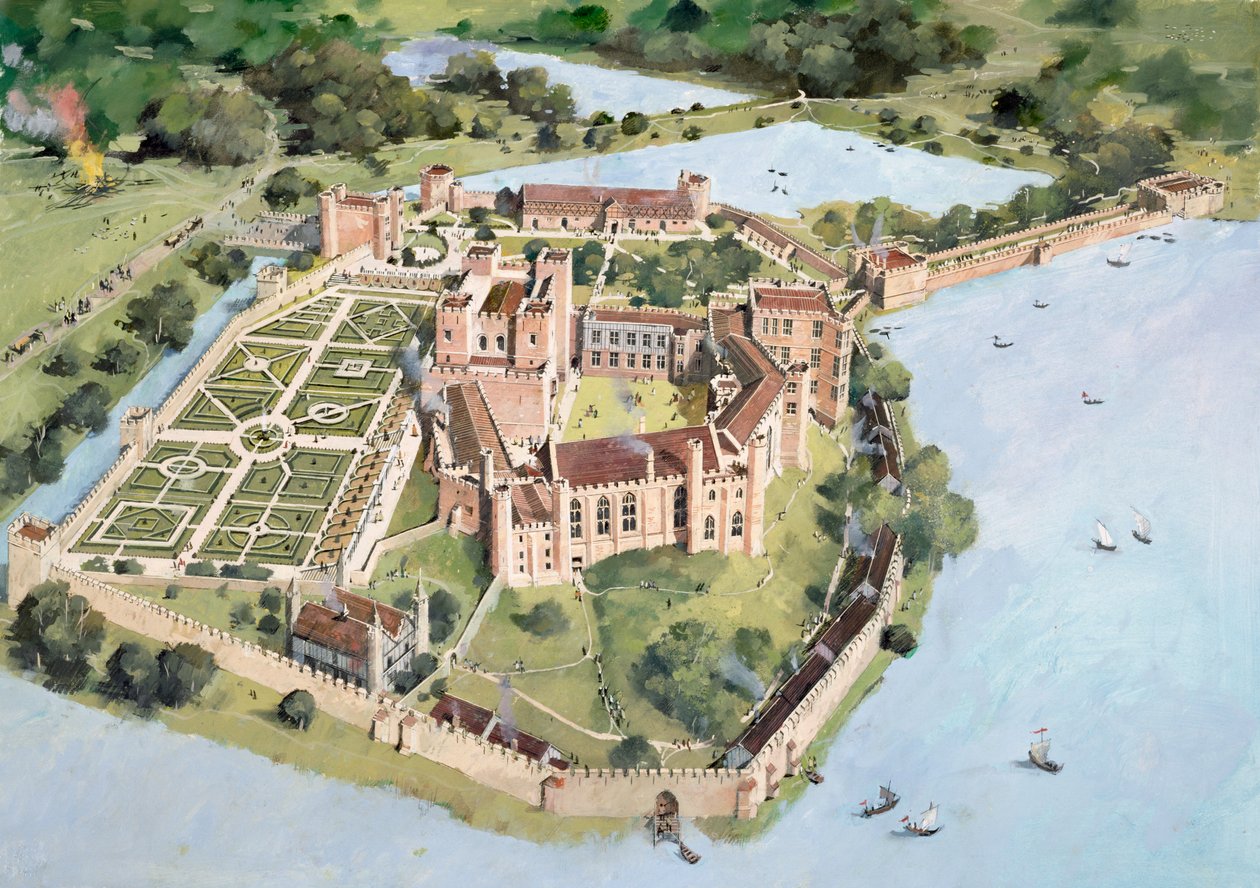Hrad Kenilworth, c16. století, 1990-2010 od Ivan Lapper