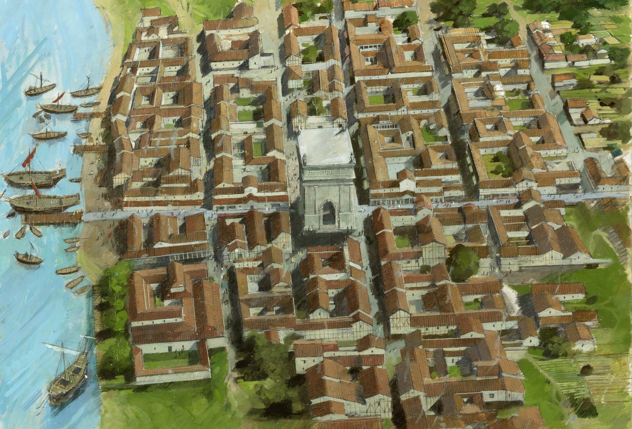 Římská pevnost Richborough od Ivan Lapper
