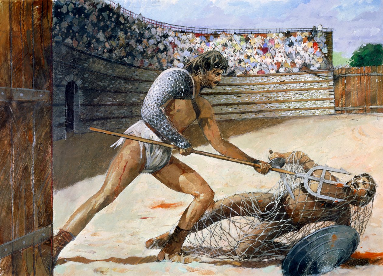 Římští gladiátoři, c3. století, c1990-2010 od Ivan Lapper