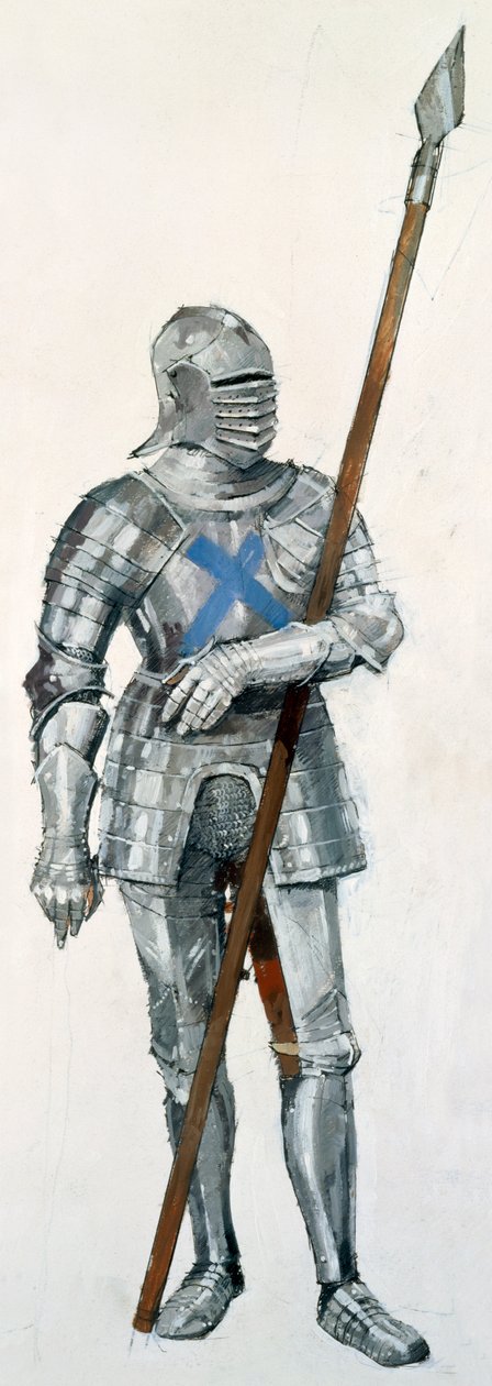 Skotský voják, bitva u Flodden Field, 1513, c1990-2010 od Ivan Lapper