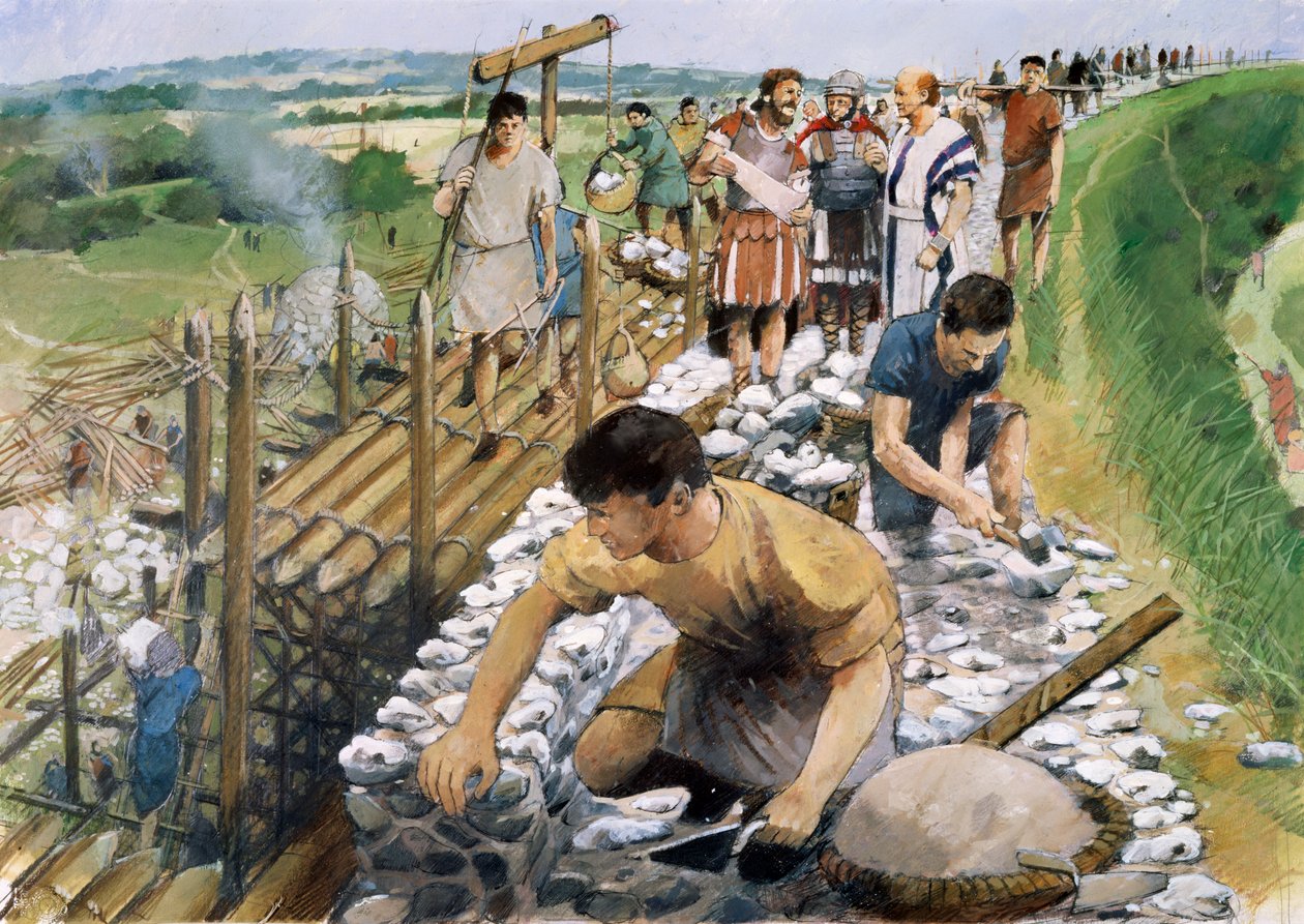 Silchester Roman City Walls, c2. století, 1990-2010. od Ivan Lapper