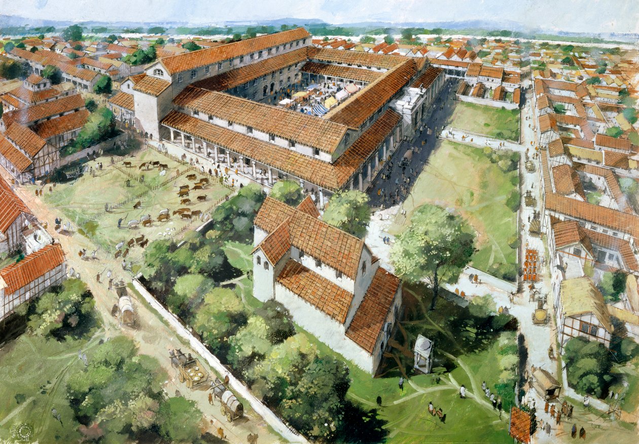 Silchester Roman City, c3. století, 1990-2010 od Ivan Lapper