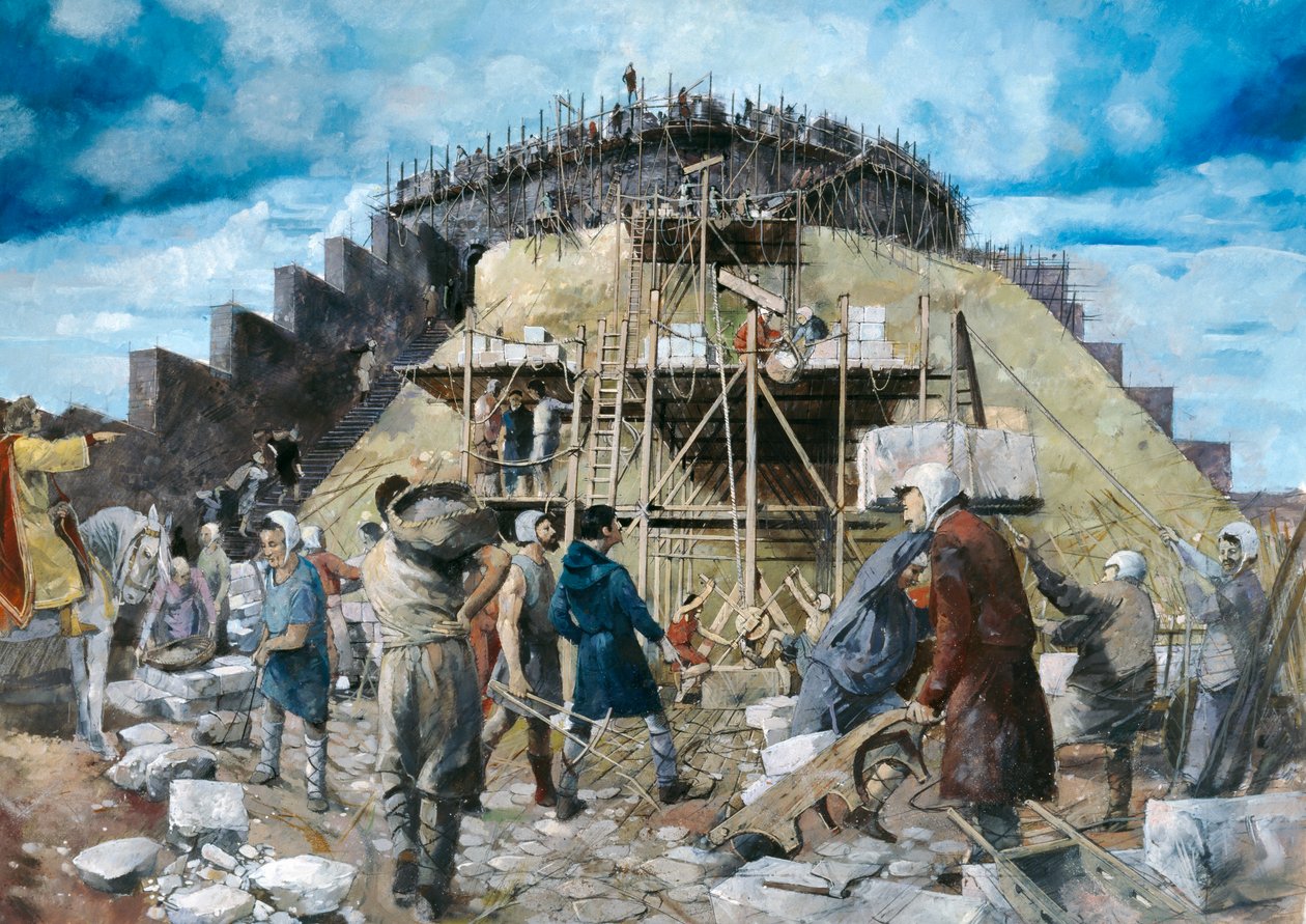 Zámek Totnes, 14. století, 1990-2010 od Ivan Lapper