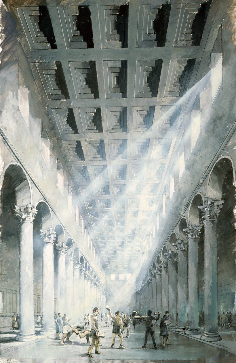 Wroxeter Roman City, c2. století, c1990-2010 od Ivan Lapper