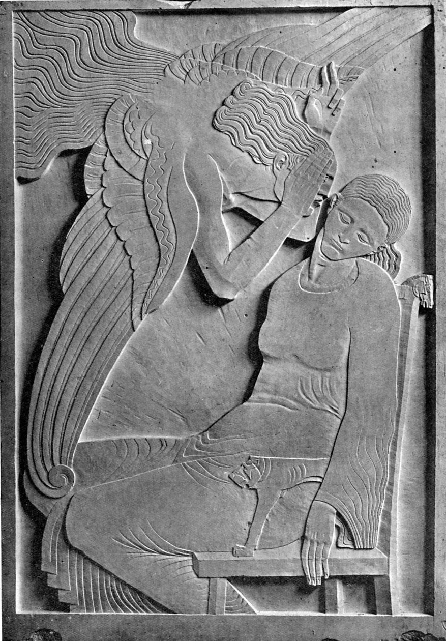 Zvěstování (nízký reliéf) od Ivan Mestrovic
