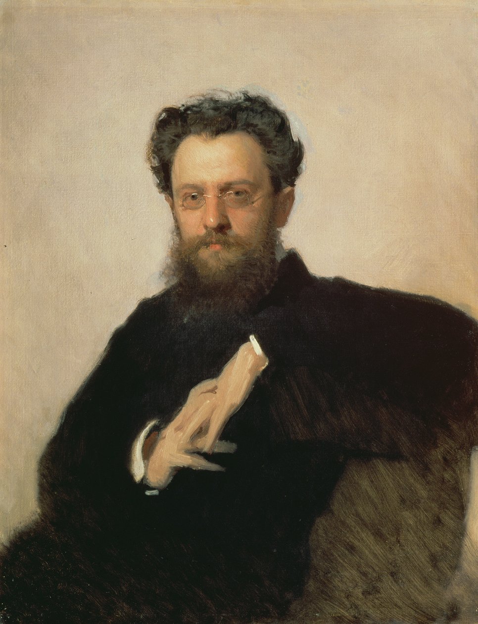 Portrét profesora A. Prachova (1846-1916), 1879 od Ivan Nikolaevich Kramskoy