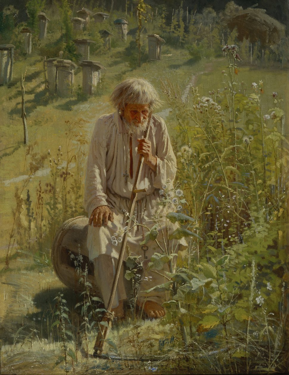 Včelař, 1872 od Ivan Nikolaevich Kramskoy