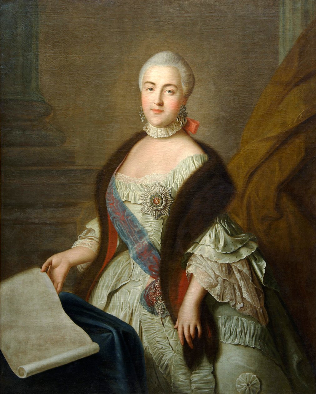 Kateřina II jako velkovévodkyně Jekatěrina Aleksejevna