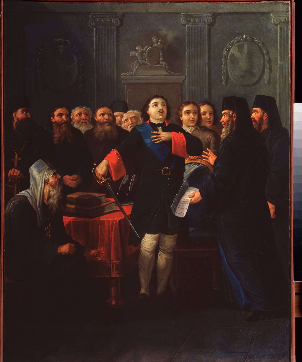 Car Petr I. založil Svatý synod od Ivan Philippovich Tupylev