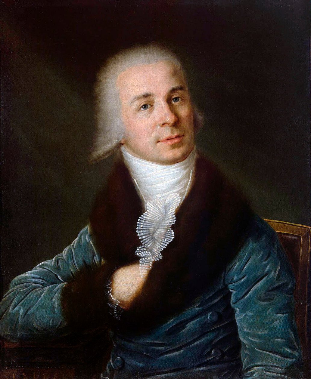 Portrét básníka Gavrily R. Derzhavin