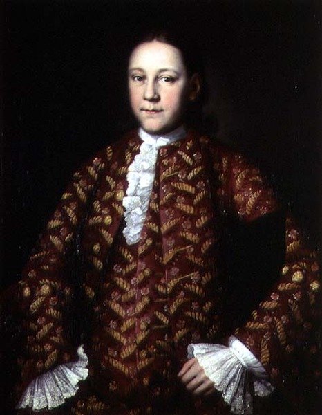 Portrét Michaila Jakovleva (1742-81), po roce 1756 (pár 74380) od Ivan Yakovlevich Vishnyakov