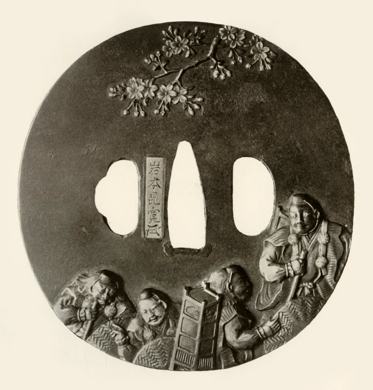 Útěk Yoshitsune, c1760-1800, 1910. od Iwamoto Konkwan