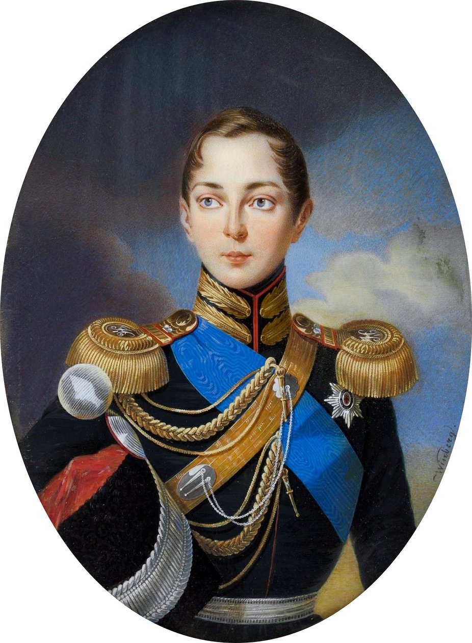 Miniatura ruského careviče Alexandra Nikolajeviče. od Iwan Winberg