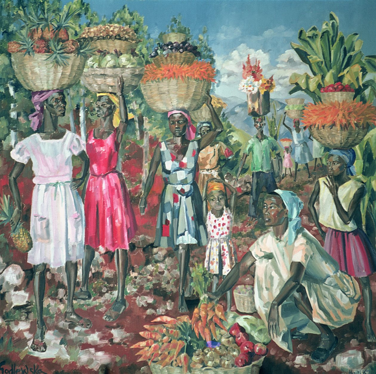 Obchodníci, 1961 od Izabella Godlewska de Aranda