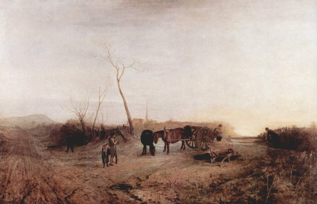 Frostiger ráno od Joseph Mallord William Turner