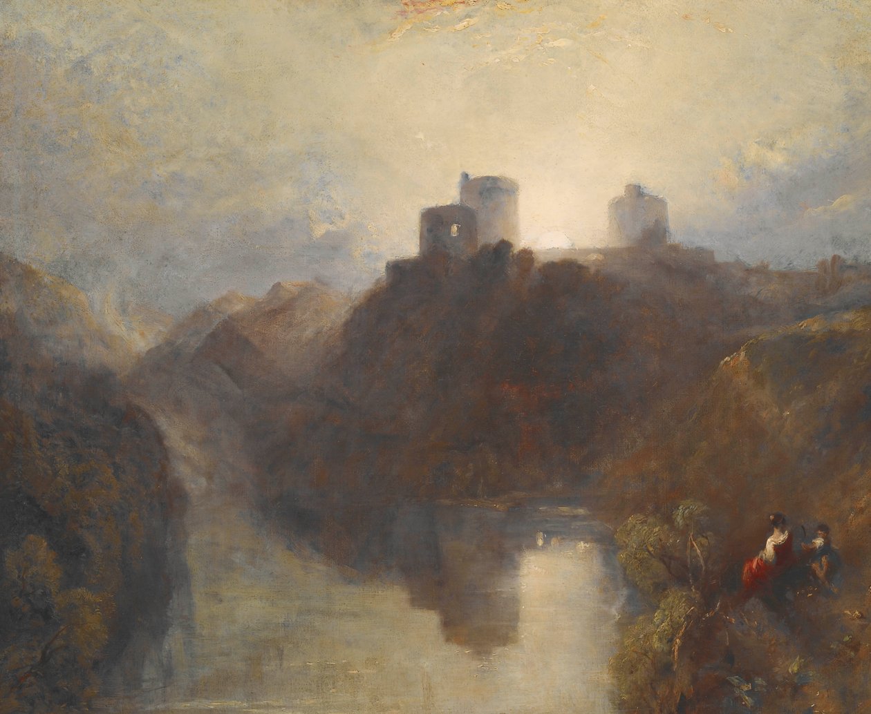Hrad Kilgarren od Joseph Mallord William Turner