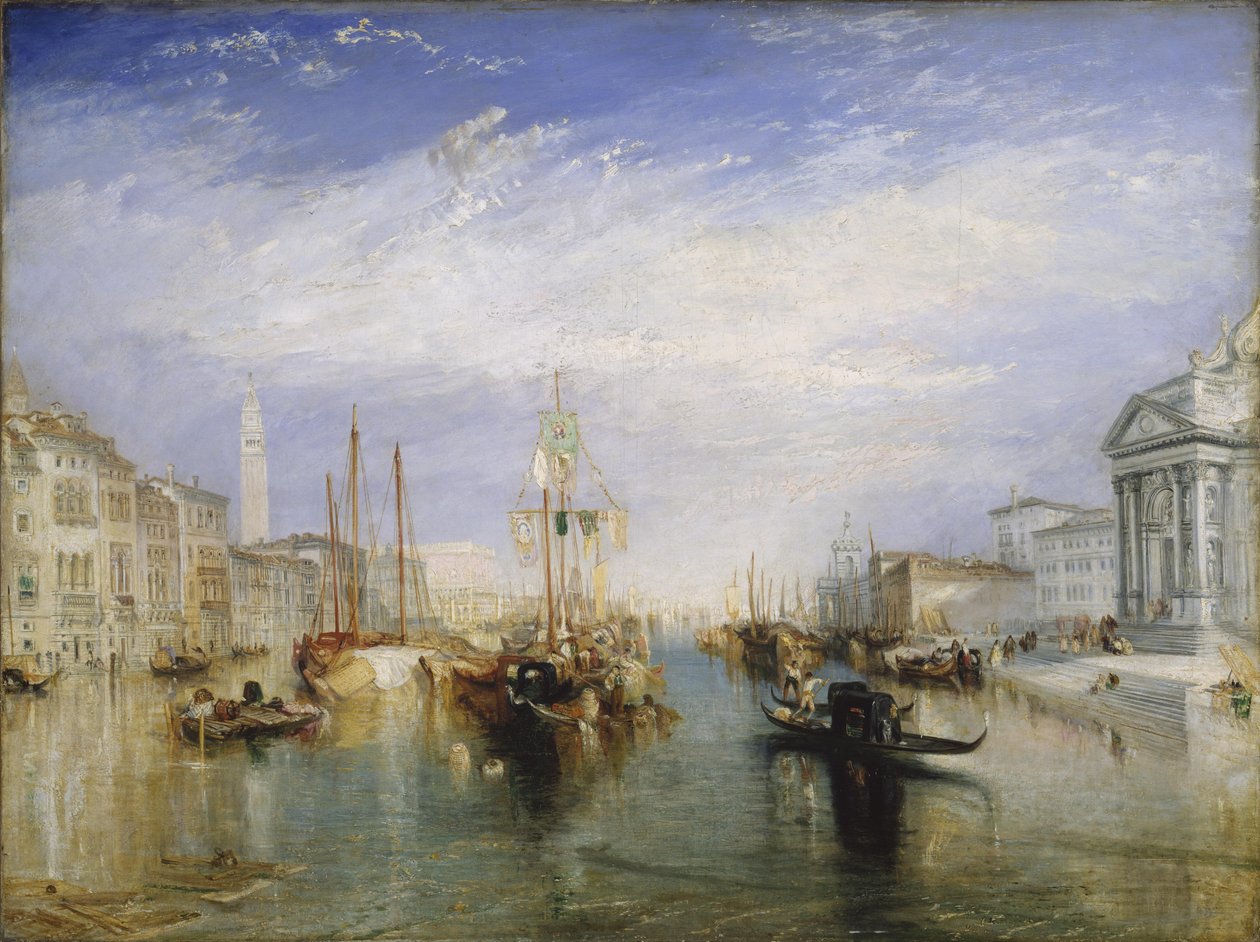 Canal Grande - Benátky od Joseph Mallord William Turner