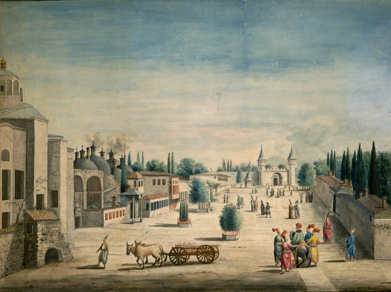 Sultánův palác, Konstantinopol (180-75) od J. Payne