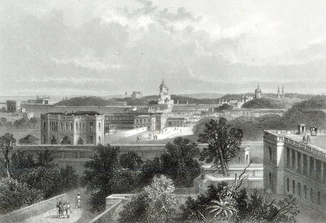 Lucknow, vyryto E.P Brandardem, kolem roku 1860 od John Ramage