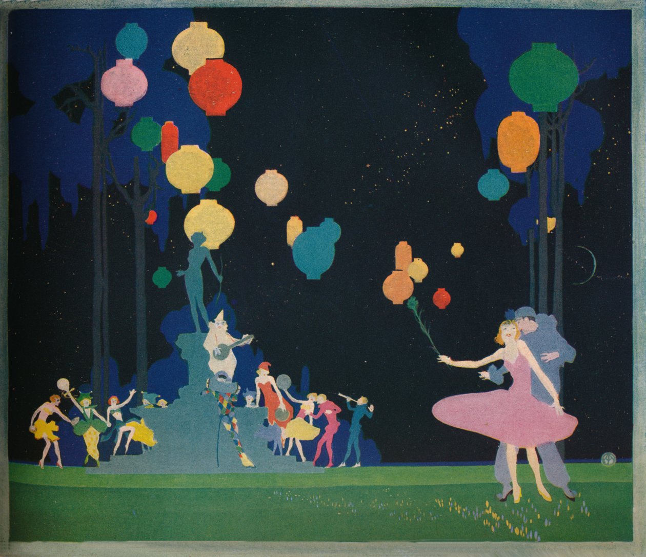 "Fantasie", 1919 od JA Austin