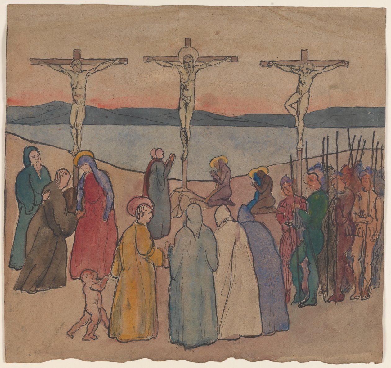 Ukřižování II od J.A. Jerichau