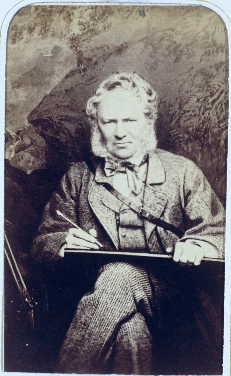 Portrét sira Edwina Landseera (1802-73) (tisk alba) od J.C. Watkins