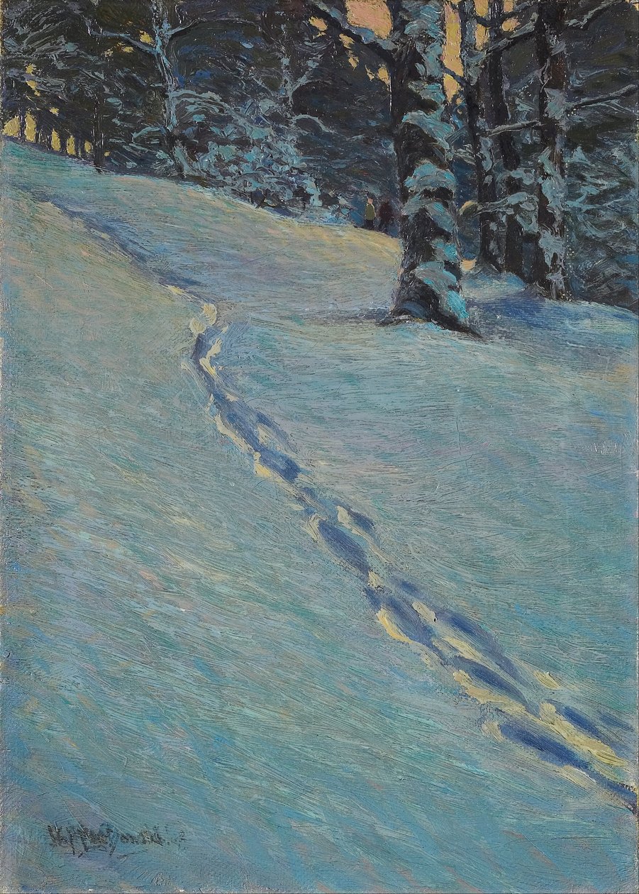 Ráno po sněhu, High Park od J.E.H. MacDonald