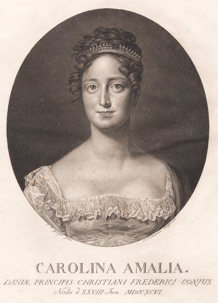 Caroline Amalie od J.F. Clemens