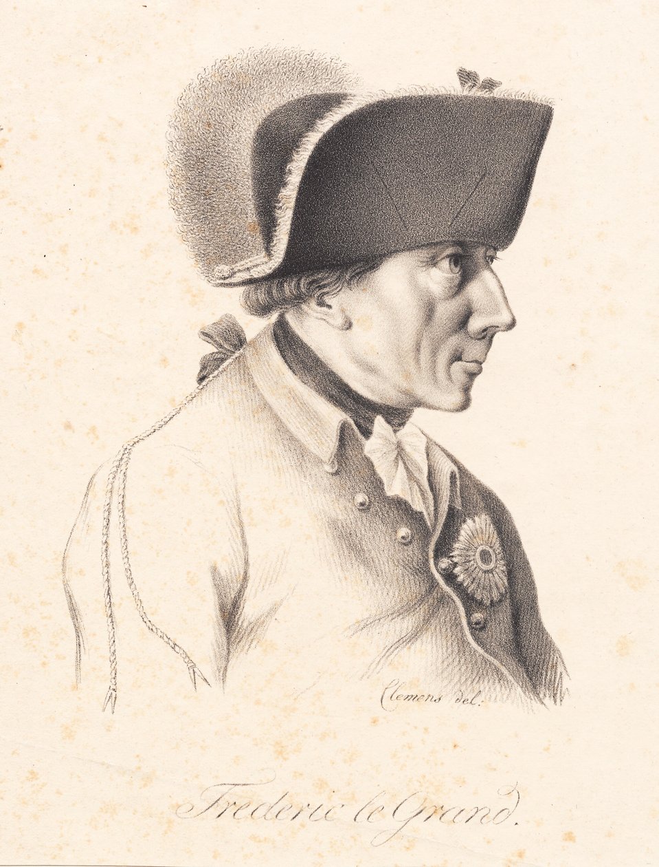 Fridrich Veliký od J.F. Clemens