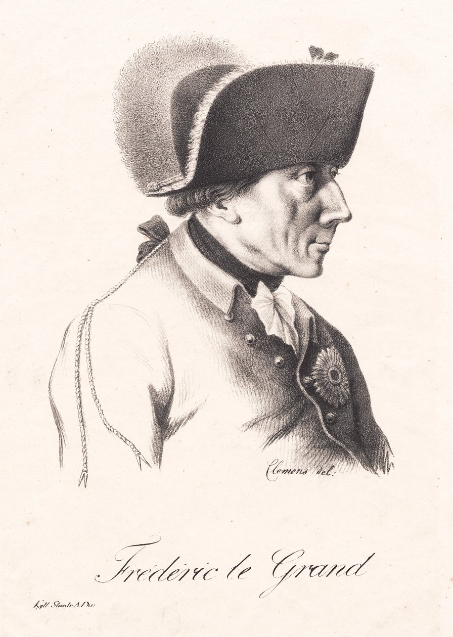 Fridrich Veliký od J.F. Clemens