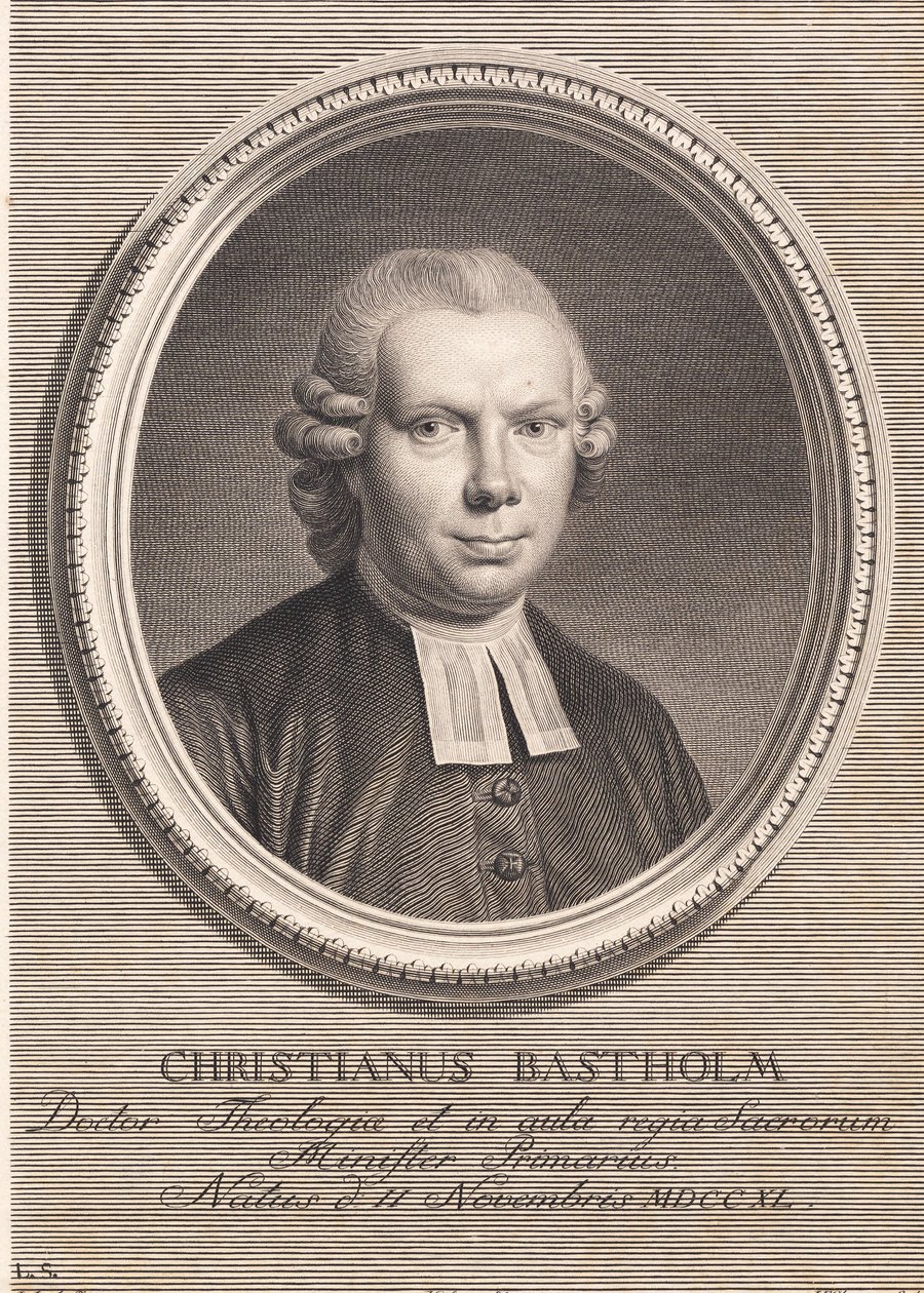 Královský zpovědník Christian Bastholm od J.F. Clemens