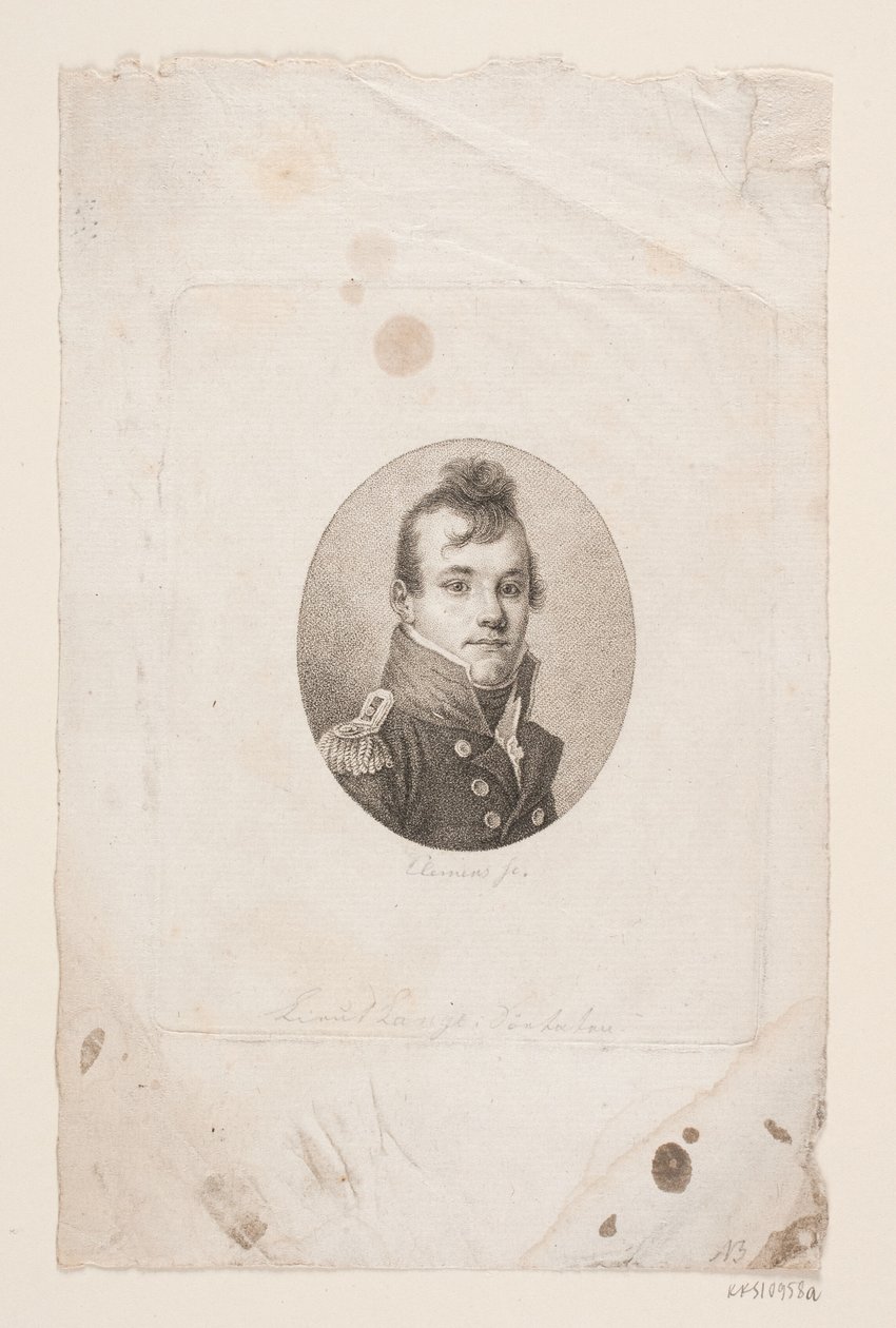 Poručík Ole Christian Lange od J.F. Clemens
