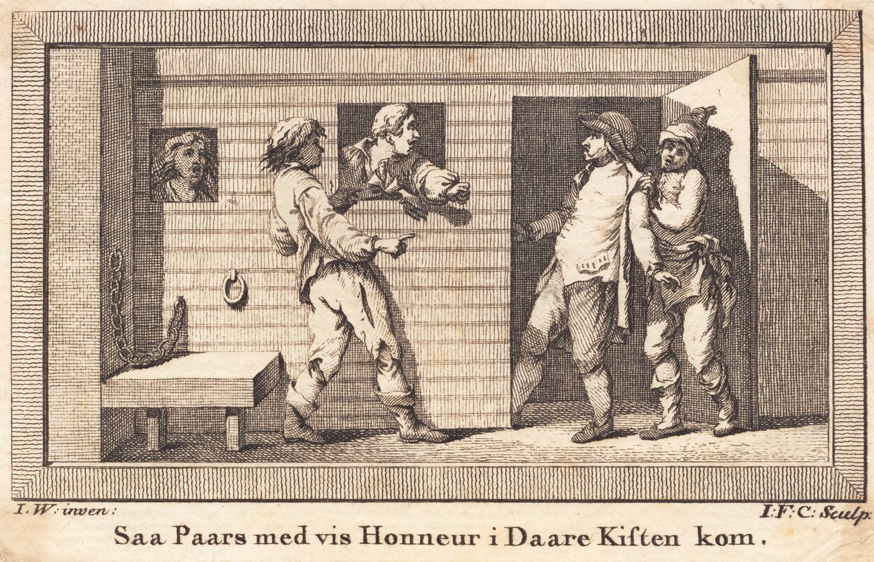 Peder Paars je vsazen do bláznivé rakve od J.F. Clemens